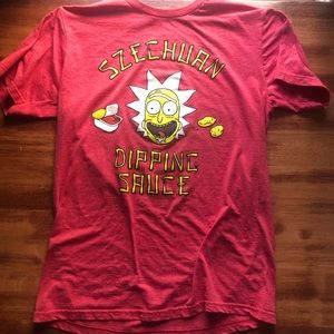 Rick and Morty dipping sauce shirt
